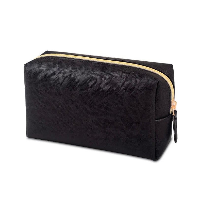 1pcs PU Leather Portable Toiletry Bags Waterproof Travel Make Up Bags for Women Small Medium Large Cosmetic Organizer Bags