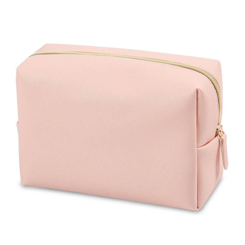 1pcs PU Leather Portable Toiletry Bags Waterproof Travel Make Up Bags for Women Small Medium Large Cosmetic Organizer Bags