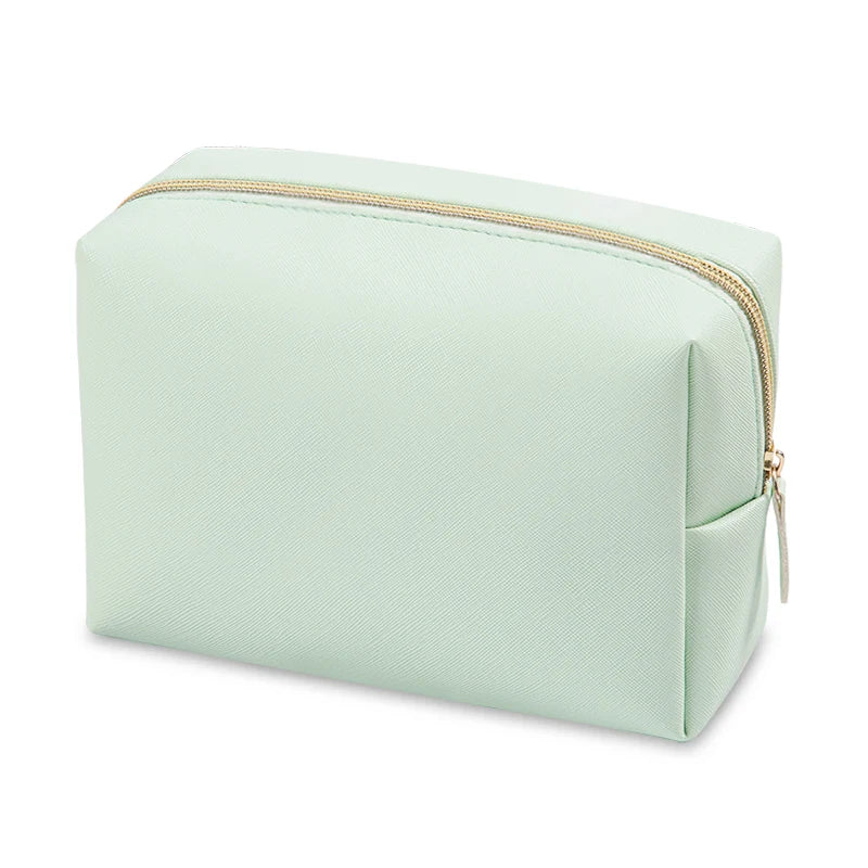 1pcs PU Leather Portable Toiletry Bags Waterproof Travel Make Up Bags for Women Small Medium Large Cosmetic Organizer Bags