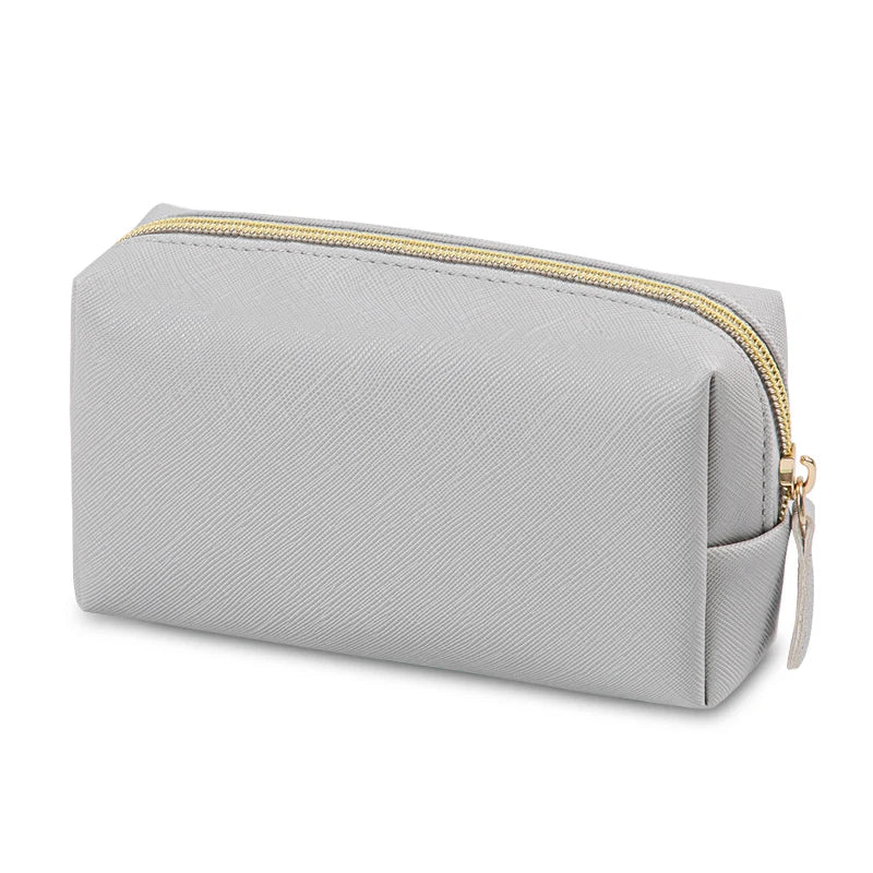 1pcs PU Leather Portable Toiletry Bags Waterproof Travel Make Up Bags for Women Small Medium Large Cosmetic Organizer Bags