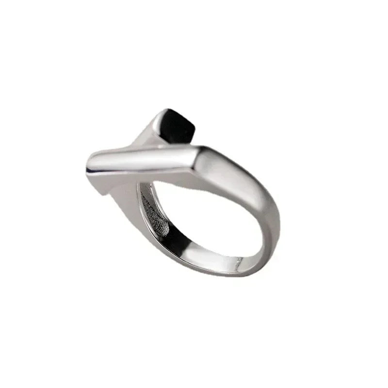 2025 New Design Rings for Women Geometric Irregular Adjustable Opening Finger Ring Luxury Jewelry Gifts Party Accessories Ring