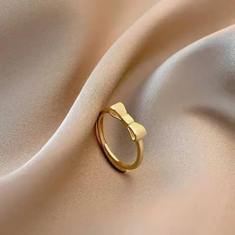 2025 New Design Rings for Women Geometric Irregular Adjustable Opening Finger Ring Luxury Jewelry Gifts Party Accessories Ring