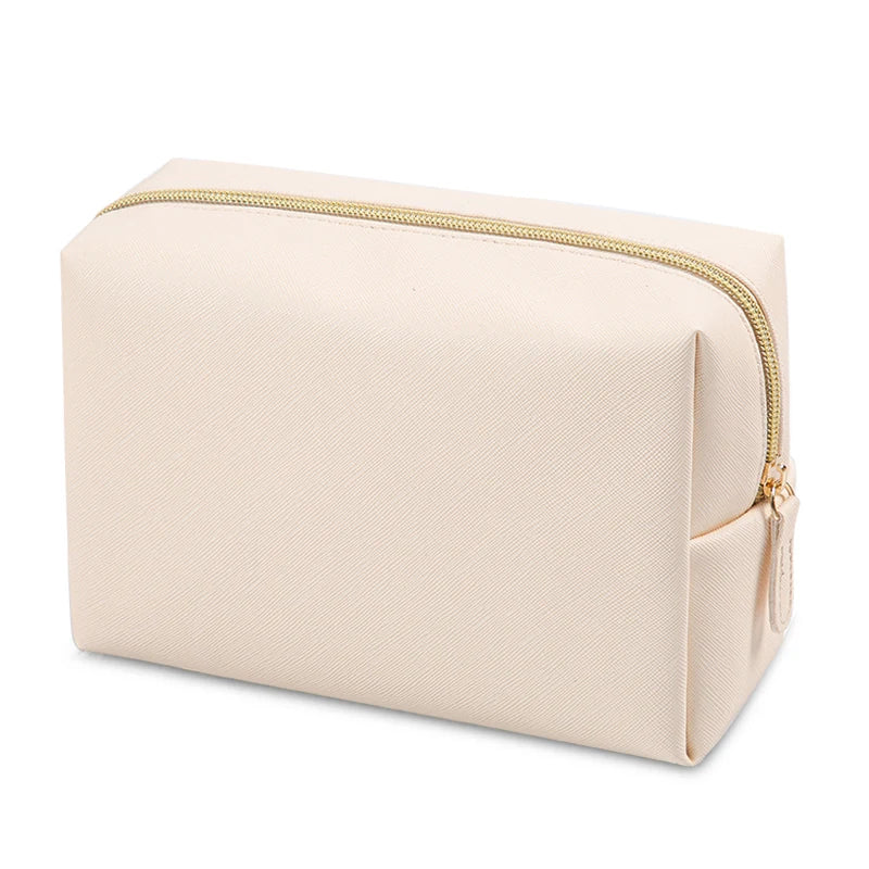 1pcs PU Leather Portable Toiletry Bags Waterproof Travel Make Up Bags for Women Small Medium Large Cosmetic Organizer Bags