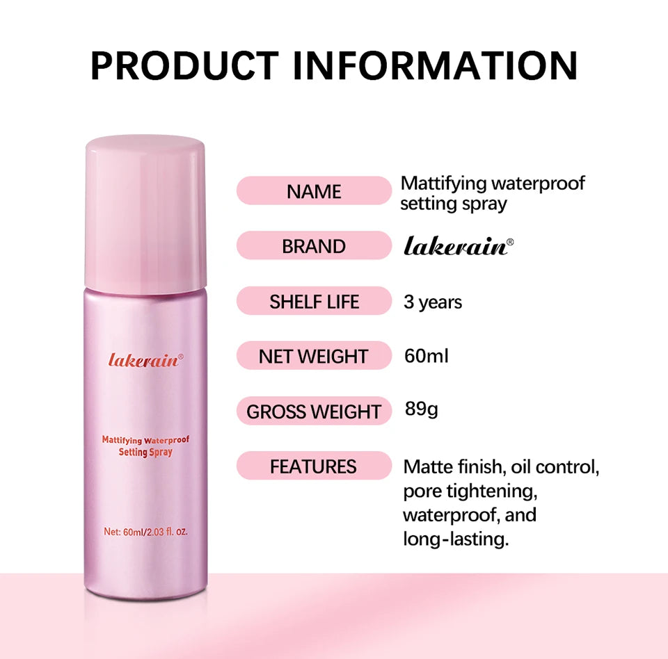 Waterproof setting Spray