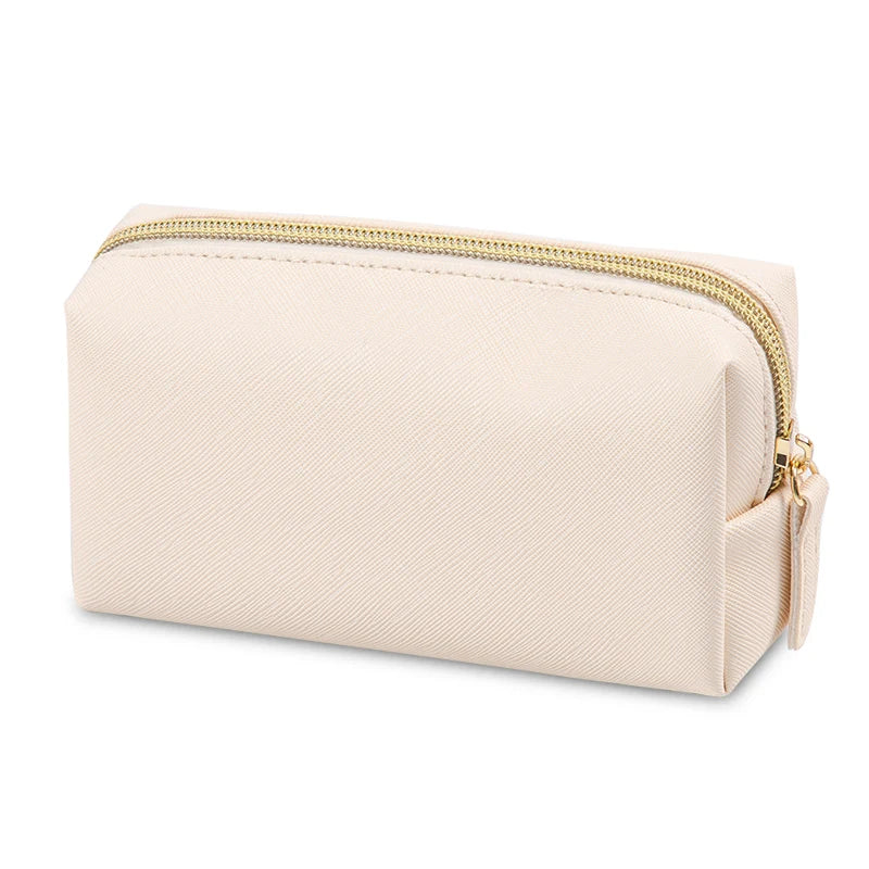 1pcs PU Leather Portable Toiletry Bags Waterproof Travel Make Up Bags for Women Small Medium Large Cosmetic Organizer Bags