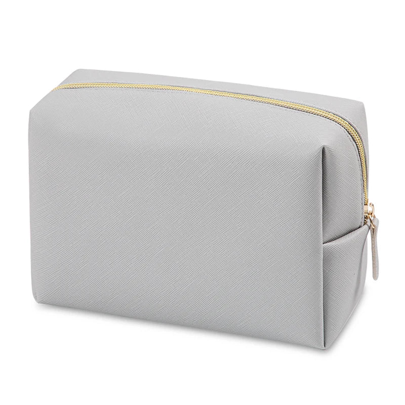 1pcs PU Leather Portable Toiletry Bags Waterproof Travel Make Up Bags for Women Small Medium Large Cosmetic Organizer Bags