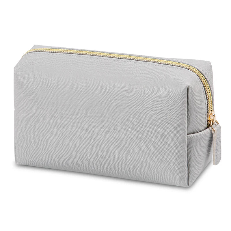 1pcs PU Leather Portable Toiletry Bags Waterproof Travel Make Up Bags for Women Small Medium Large Cosmetic Organizer Bags