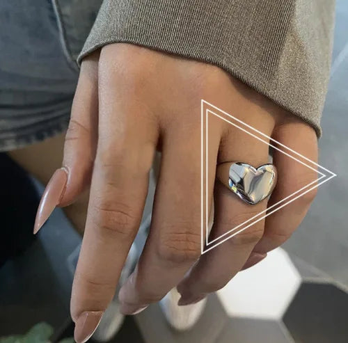 2025 New Design Rings for Women Geometric Irregular Adjustable Opening Finger Ring Luxury Jewelry Gifts Party Accessories Ring