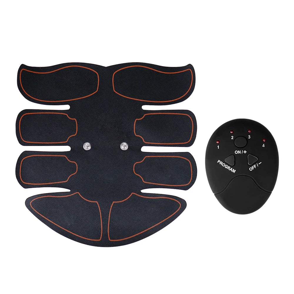 EMS Muscle Stimulator Abdominal Muscle Massager Hip Training Fitness Fat Burning Buttocks Arm Abdomen Trainer Apparatus Slimming