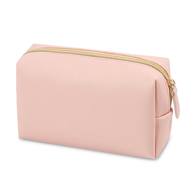 1pcs PU Leather Portable Toiletry Bags Waterproof Travel Make Up Bags for Women Small Medium Large Cosmetic Organizer Bags