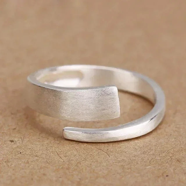 2025 New Design Rings for Women Geometric Irregular Adjustable Opening Finger Ring Luxury Jewelry Gifts Party Accessories Ring