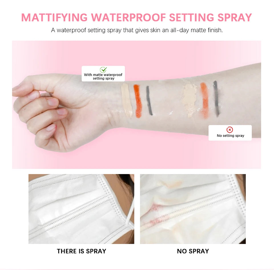 Waterproof setting Spray