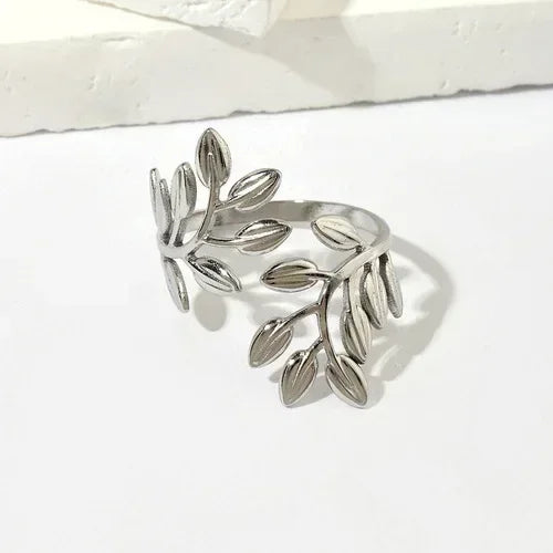 2025 New Design Rings for Women Geometric Irregular Adjustable Opening Finger Ring Luxury Jewelry Gifts Party Accessories Ring
