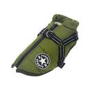 Winter Warm Dog Jacket Waterproof Pet Coat for Small Large Dog Clothes Fleece with Harness Puppy Vest Chihuahua Labrador Costume