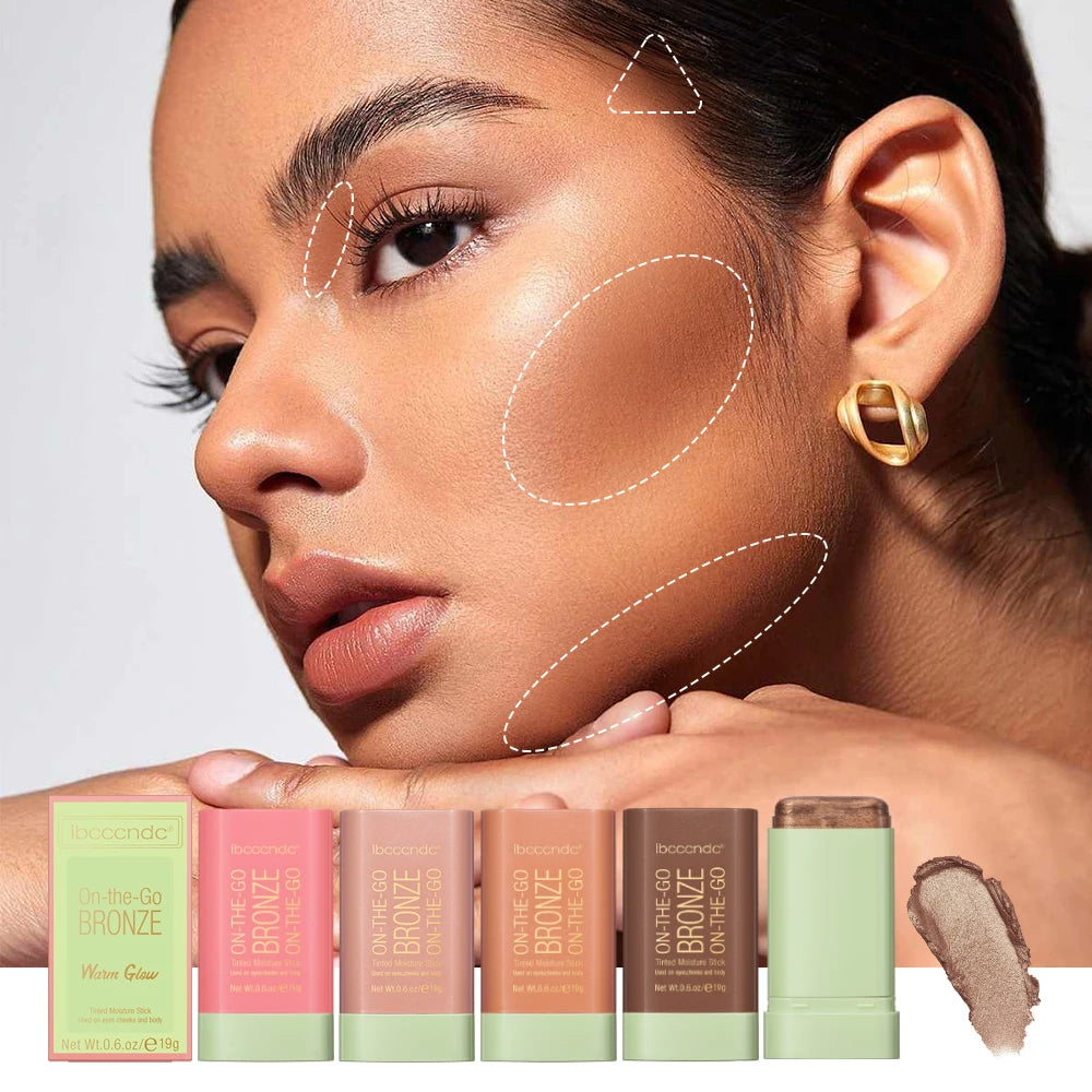 Three Color Makeup Contour Correct