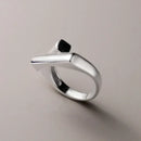 2025 New Design Rings for Women Geometric Irregular Adjustable Opening Finger Ring Luxury Jewelry Gifts Party Accessories Ring