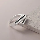 2025 New Design Rings for Women Geometric Irregular Adjustable Opening Finger Ring Luxury Jewelry Gifts Party Accessories Ring