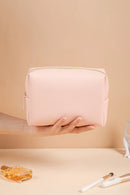 1pcs PU Leather Portable Toiletry Bags Waterproof Travel Make Up Bags for Women Small Medium Large  Cosmetic Organizer Bags