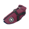 Winter Warm Dog Jacket Waterproof Pet Coat for Small Large Dog Clothes Fleece with Harness Puppy Vest Chihuahua Labrador Costume