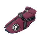 Winter Warm Dog Jacket Waterproof Pet Coat for Small Large Dog Clothes Fleece with Harness Puppy Vest Chihuahua Labrador Costume