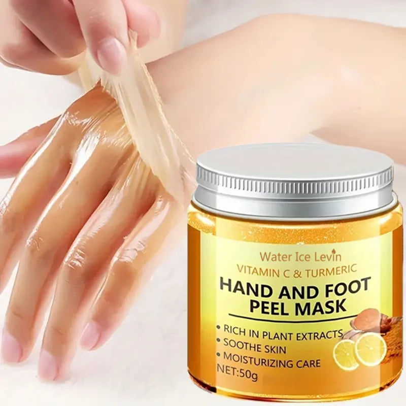 Vitamin c and turmeric hand wax