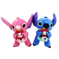 12cm 20cm 25cm Stitch Stuffed Plush Models Cartoon Stuffed Plush Dolls Anime Plush Baby Toys Kawaii Kids Birthday Gift
