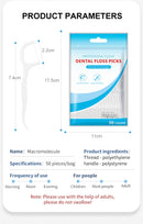 600/300/150/50pcs Ultra-Fine Toothpicks, Home Set, Portable and Disposable Care Floss- Deep Cleaning for Oral Care