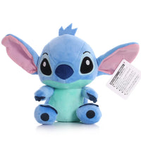12cm 20cm 25cm Stitch Stuffed Plush Models Cartoon Stuffed Plush Dolls Anime Plush Baby Toys Kawaii Kids Birthday Gift
