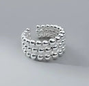 2025 New Design Rings for Women Geometric Irregular Adjustable Opening Finger Ring Luxury Jewelry Gifts Party Accessories Ring