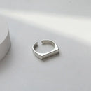2025 New Design Rings for Women Geometric Irregular Adjustable Opening Finger Ring Luxury Jewelry Gifts Party Accessories Ring