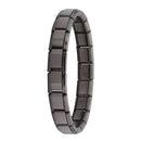 UILZ Stainless Steel Bracelet Pendant Classic Italian Chain Link For Men Women Suitable 9mm Bracelet Make DIY Steel Module Tools