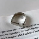 2025 New Design Rings for Women Geometric Irregular Adjustable Opening Finger Ring Luxury Jewelry Gifts Party Accessories Ring