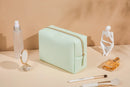 1pcs PU Leather Portable Toiletry Bags Waterproof Travel Make Up Bags for Women Small Medium Large  Cosmetic Organizer Bags